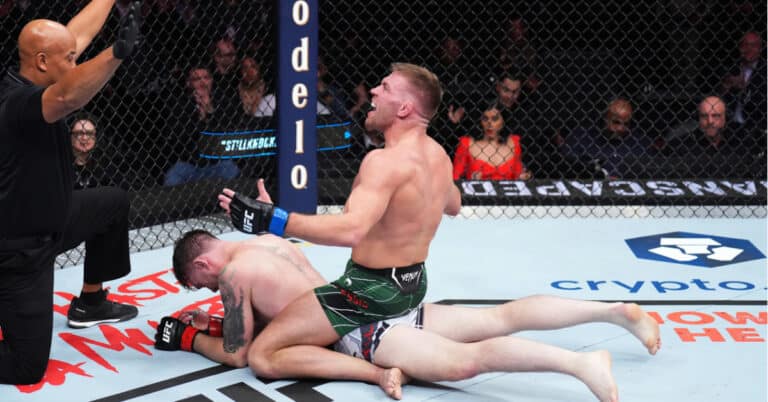 Dricus du Plessis stops Darren Till with late submission in drawn out slugfest – UFC 282 Highlights