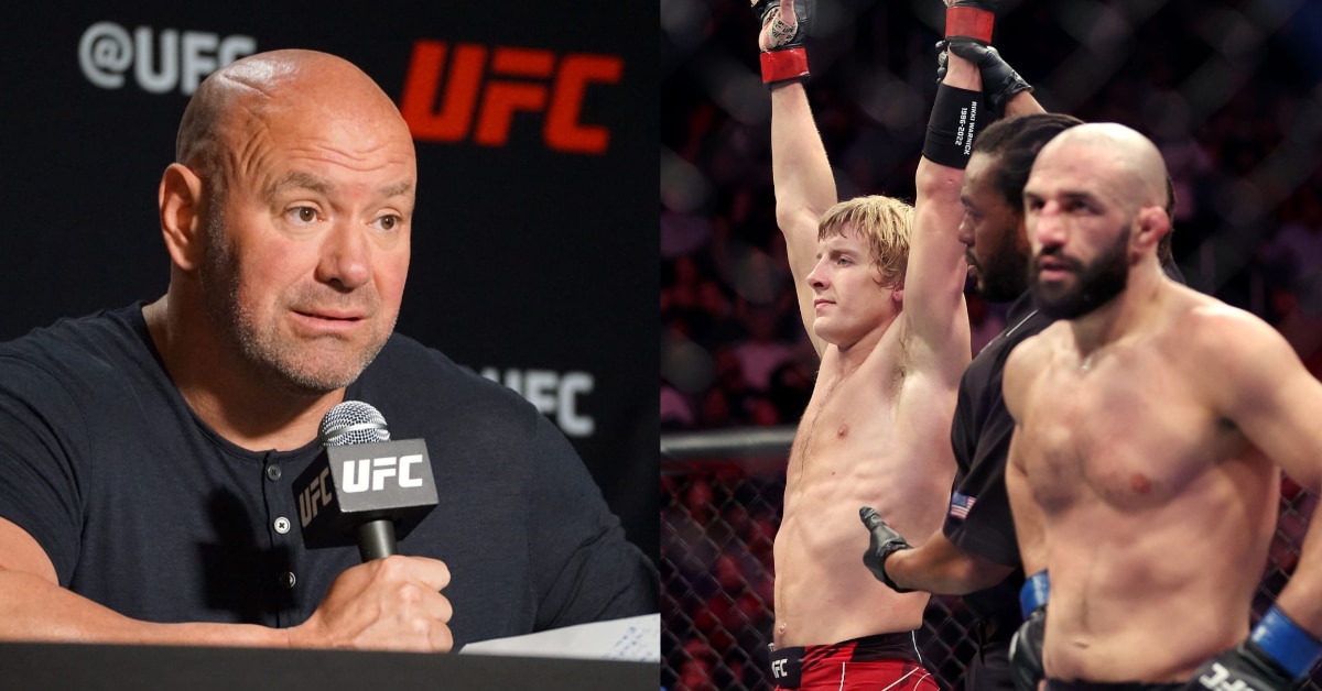 Dana White critical of Jared Gordon's performance against Paddy Pimblett: "Horrible game plan by Gordon." 1 Dana White