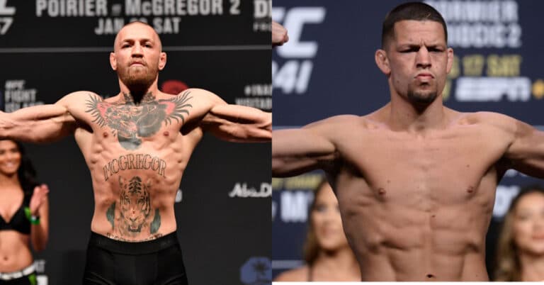 Conor McGregor and Nate Diaz continue war of words: “Got you back with concussions.”