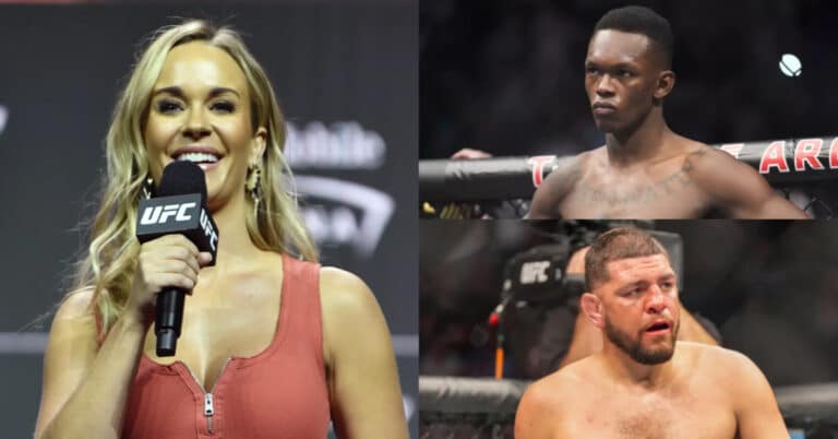 Laura Sanko isn’t a fan of Nick Diaz’s proposed Israel Adesanya super fight: “I wouldn’t want to see him fight Izzy”
