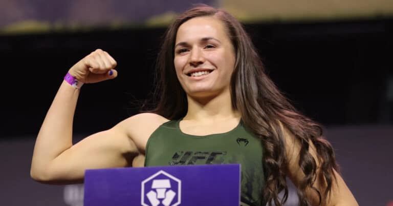 Erin Blanchfield confirms Taila Santos fight: “She’s well-rounded but I don’t think she’s necessarily dangerous.”