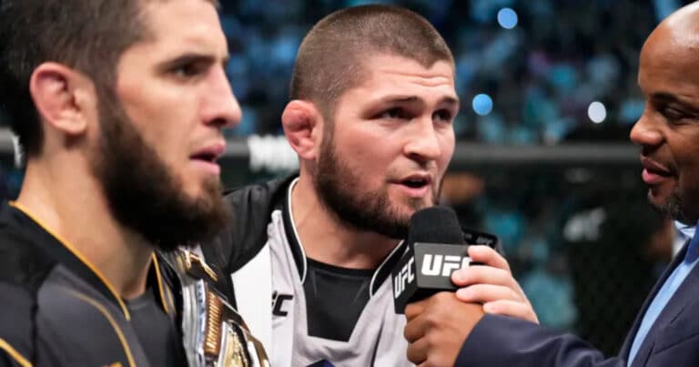 Khabib Nurmagomedov set to finish training Islam Makhachev for UFC 294 title fight: ‘He’s gonna be here’
