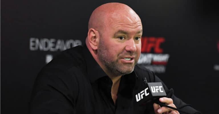 Dana White pushes back on idea of cross-promotion: “If somebody is really that good, and they’re in another promotion, they’re going to be here anyway.”