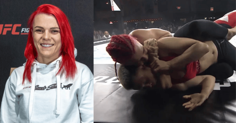 Watch | Gillian Robertson submits former UFC champion Rose Namajunas in just 65 seconds at Fury Pro Grappling 6