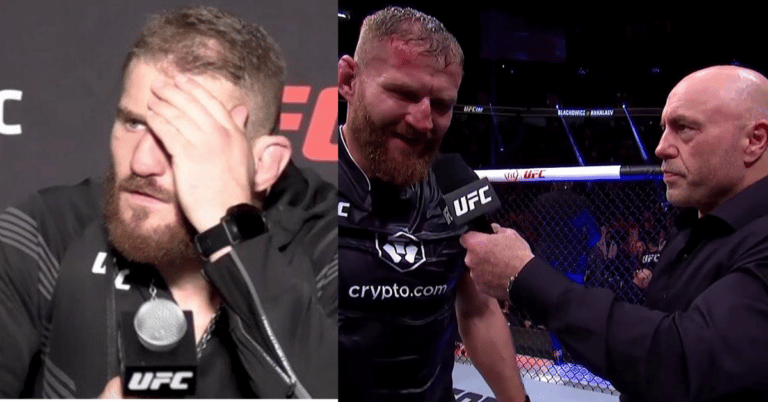 Jan Blachowicz is infuriated with UFC commentator Joe Rogan: “He shouldn’t say something like this to me.”
