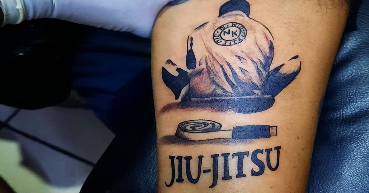 Brazilian JiuJitsu Bjj Judo Temporary Tattoo Sticker  OhMyTat