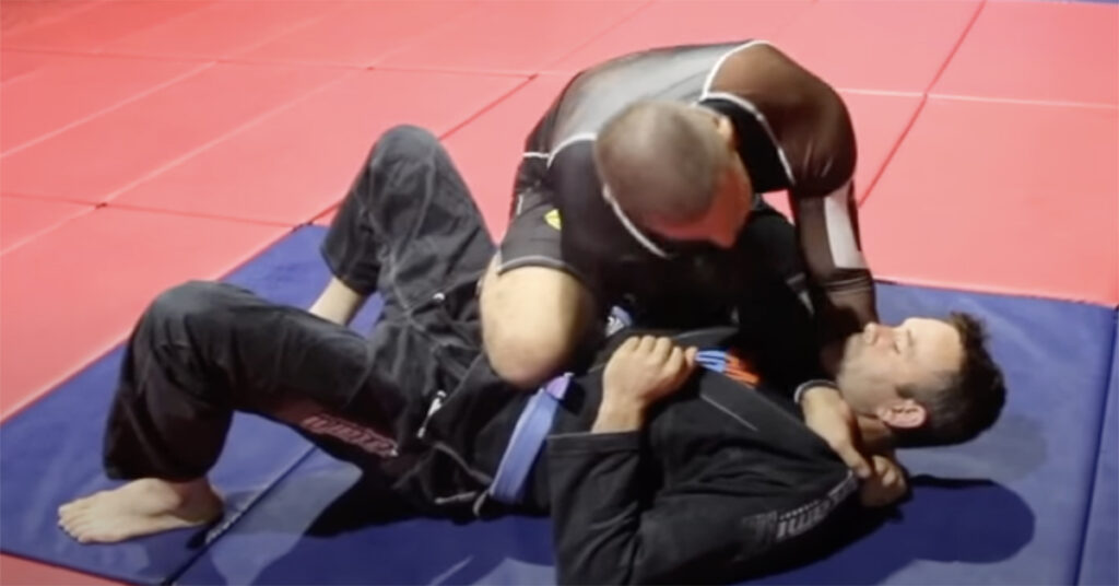 Baseball Bat Choke BJJ Submission