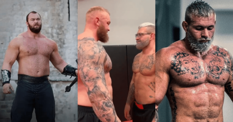 World’s strongest man Thor Bjornsson grapples against Jiu-Jitsu great Gordon Ryan: “Went against the best and got humbled quite badly.”