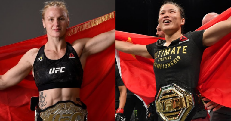 Valentina Shevchenko responds to Zhang Weili callout: “She’s gotten stronger … that’s not gonna help her.”