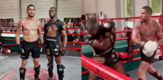 Watch | Alex Pereira spars against GLORY Kickboxing light heavyweight fighter Clyde Brunswijk