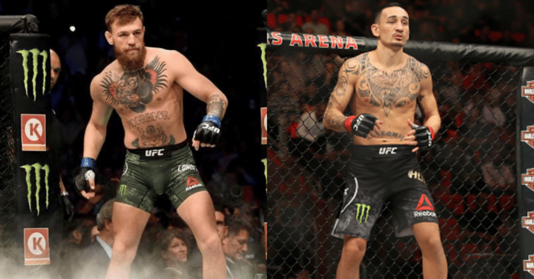 Conor McGregor films an odd video for Max Holloway, Holloway responds: “See you at the press conference.”