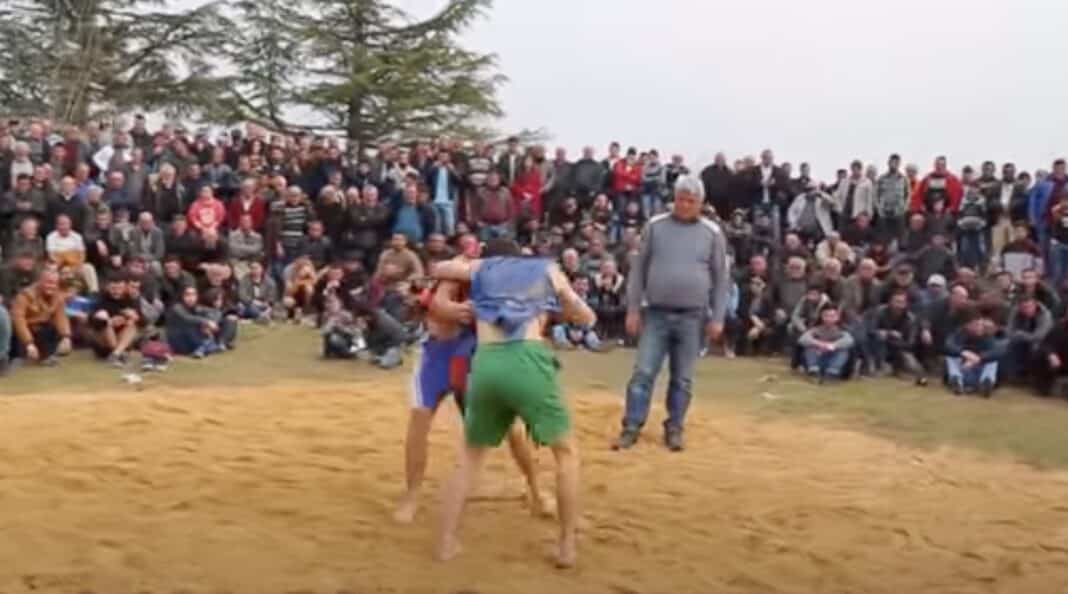 Georgian wrestling