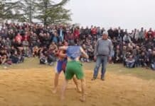 Georgian wrestling
