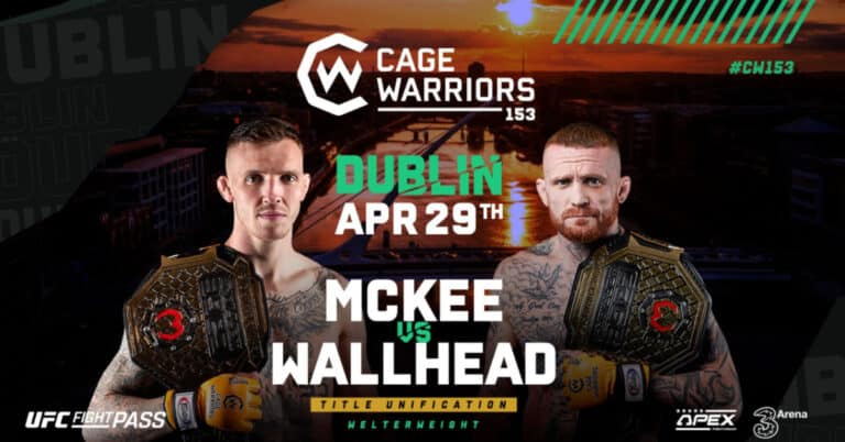 Report | Rhys McKee set for Cage Warriors 170lb title unification bout vs. Jimmy Wallhead