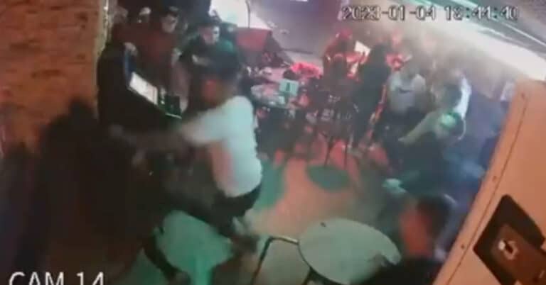 Video – UFC featherweight Ilia Topuria involved in bar fight, punches assailant during physical altercation