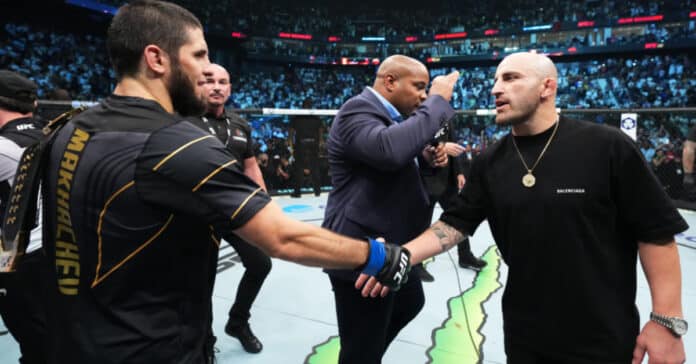 Islam Makhachev Alexander Volkanovski Javier Mendez