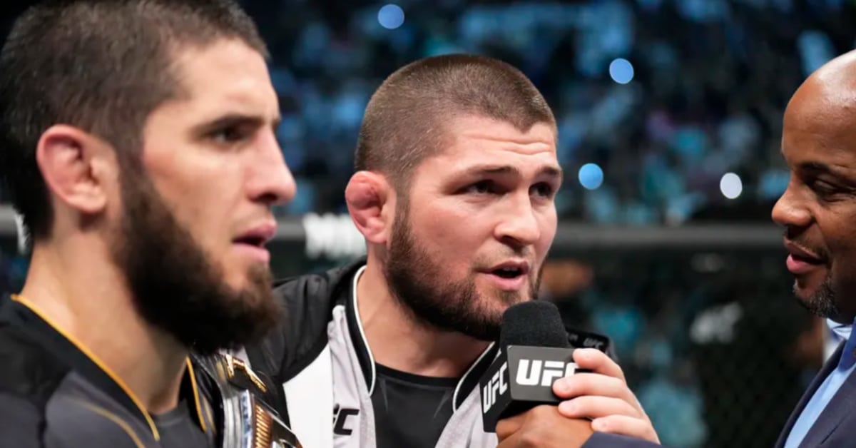Manager confirms Khabib Nurmagomedov will likely miss Islam Makhachev title fight at UFC 284 1 Khabib Nurmagomedov UFC 284 Corner