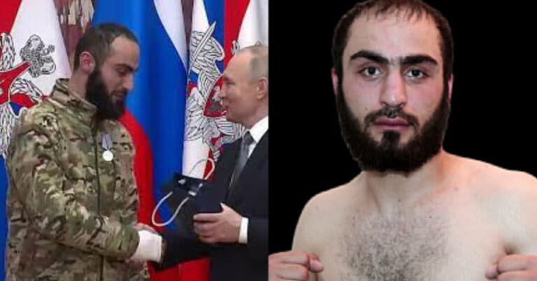 Former MMA fighter turned Wagner Group mercenary Hayk Gasparyan given medal by Putin for Ukraine war efforts