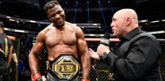 Francis Ngannou Joe Rogan Mad UFC