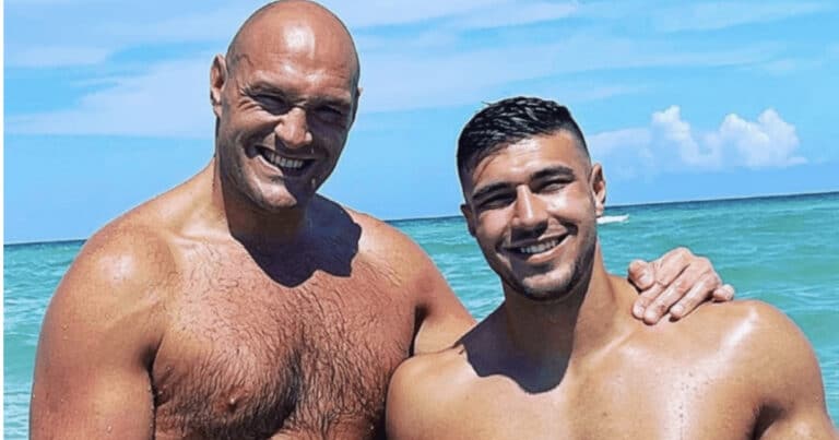 Tyson Fury Claims Tommy Fury Can Stay In Saudi Arabia If He Doesn’t ‘Chin’ Jake Paul