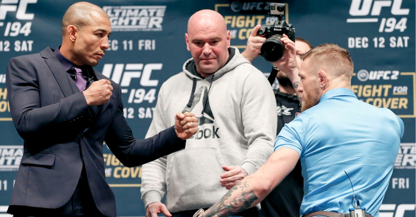 Jose Aldo reveals Conor McGregor sent 'Red panties' to his room, now consider each other friends 1 jose aldo conor mcgregor ufc