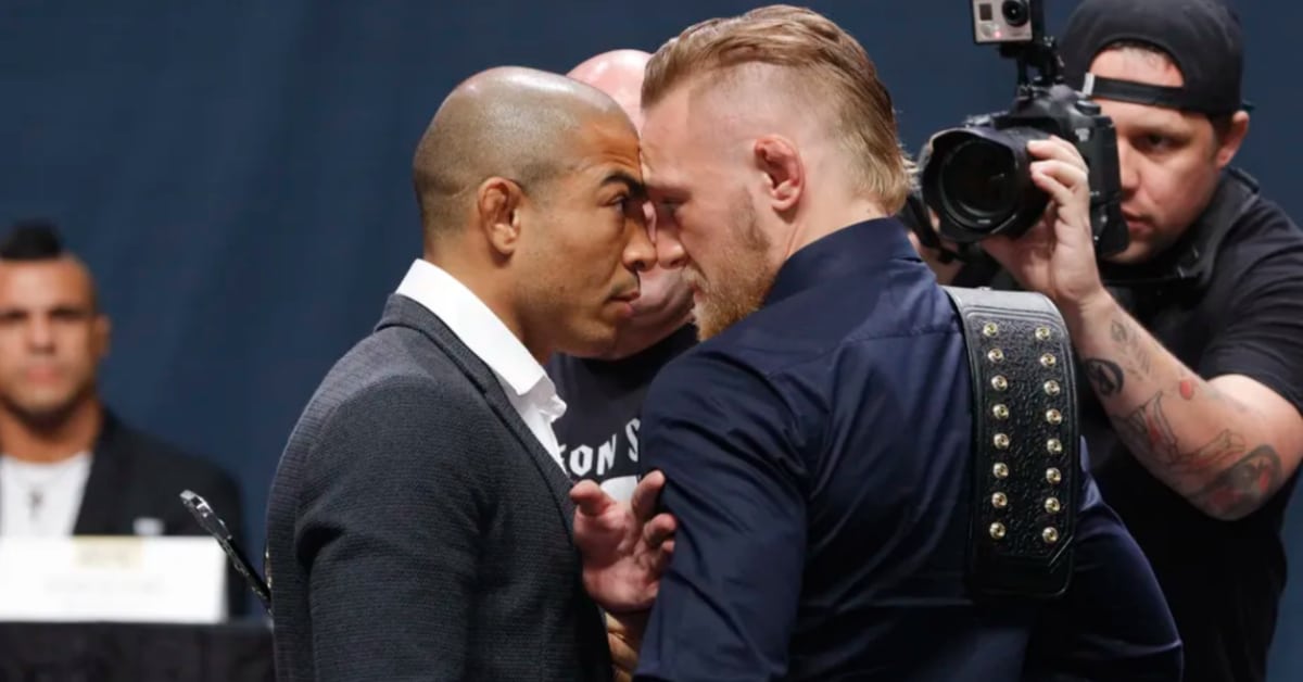 Conor McGregor Jose Aldo UFC Hall of Fame