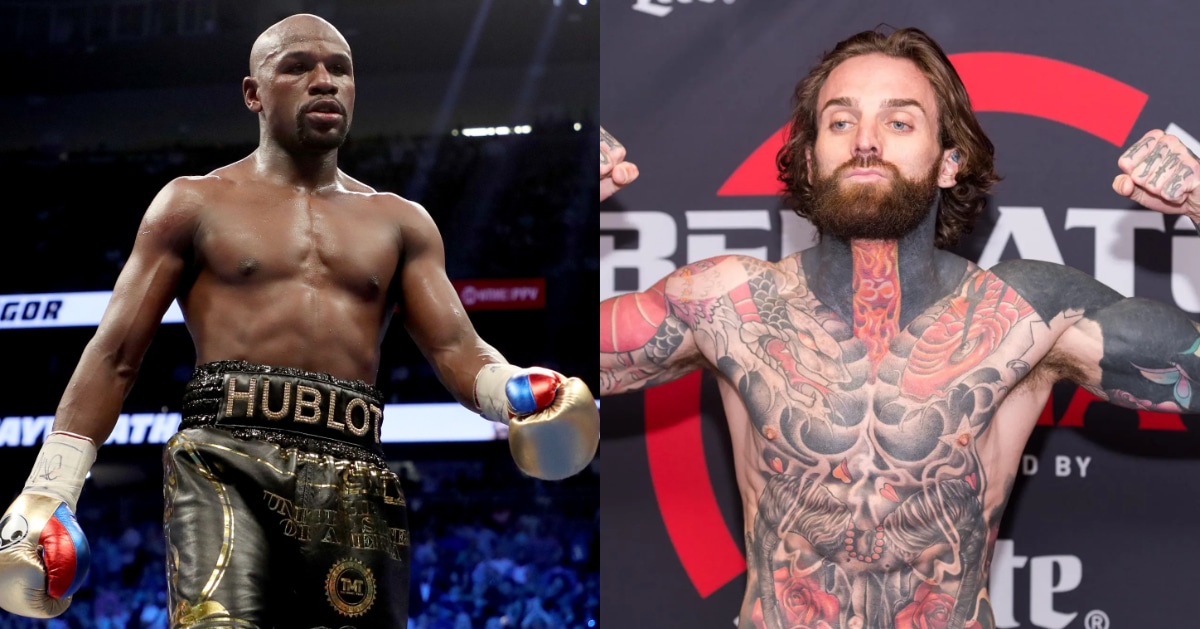 Floyd Mayweather set to face ex-Geordie Shore star Aaron Chalmers in boxing match 1 floyd mayweather