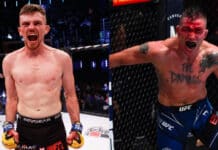 Harry Hardwick and Darren Elkins
