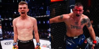 Harry Hardwick and Darren Elkins