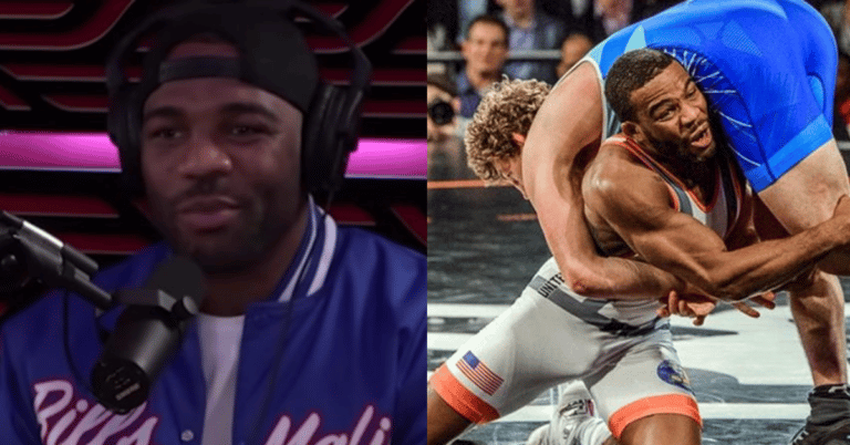 Olympic gold medalist Jordan Burroughs talks wrestling against Ben Askren: “Idols become rivals.”