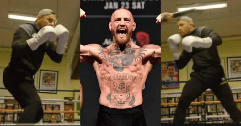 Video – Conor McGregor teases UFC return in new boxing training footage in Dublin