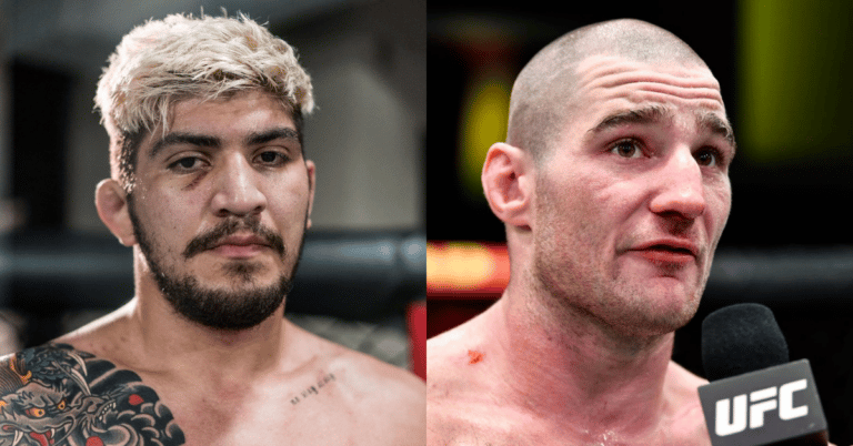 Inactive MMA fighter Dillon Danis shares messages with Sean Strickland