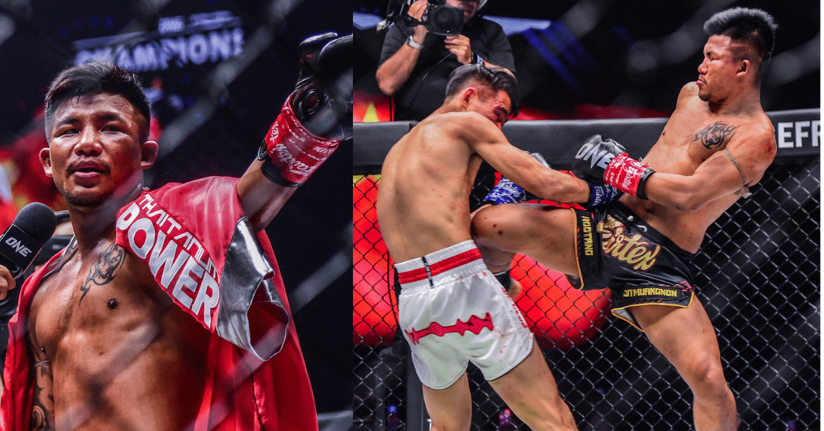 Rodtang earns Kickboxing win at ONE Fight Night 6 against Jiduo Yibu 1 Rodtang ONE Fight Night 6