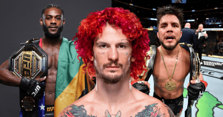‘Sugar’ Sean O’Malley claims Aljamain Sterling is ‘getting forced’ into facing Henry Cejudo: “It is Aljo not taking the fight.”