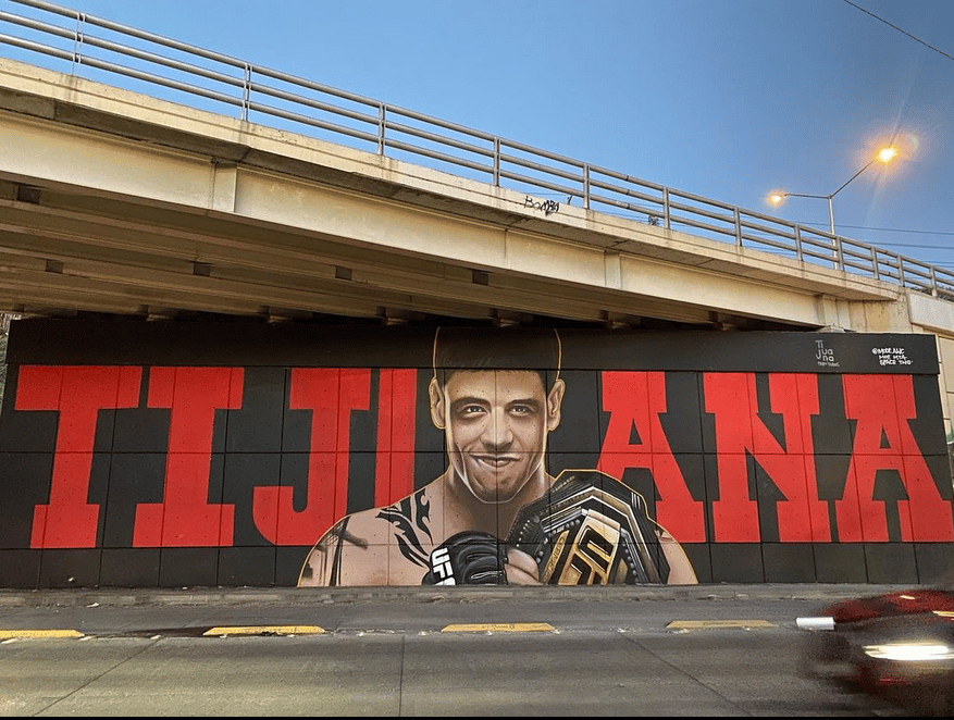 UFC Champion Brandon Moreno gets mural in his home of Tijuana, Mexico 2 brandonmoreno
