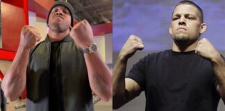 Ciryl Gane Nate Diaz