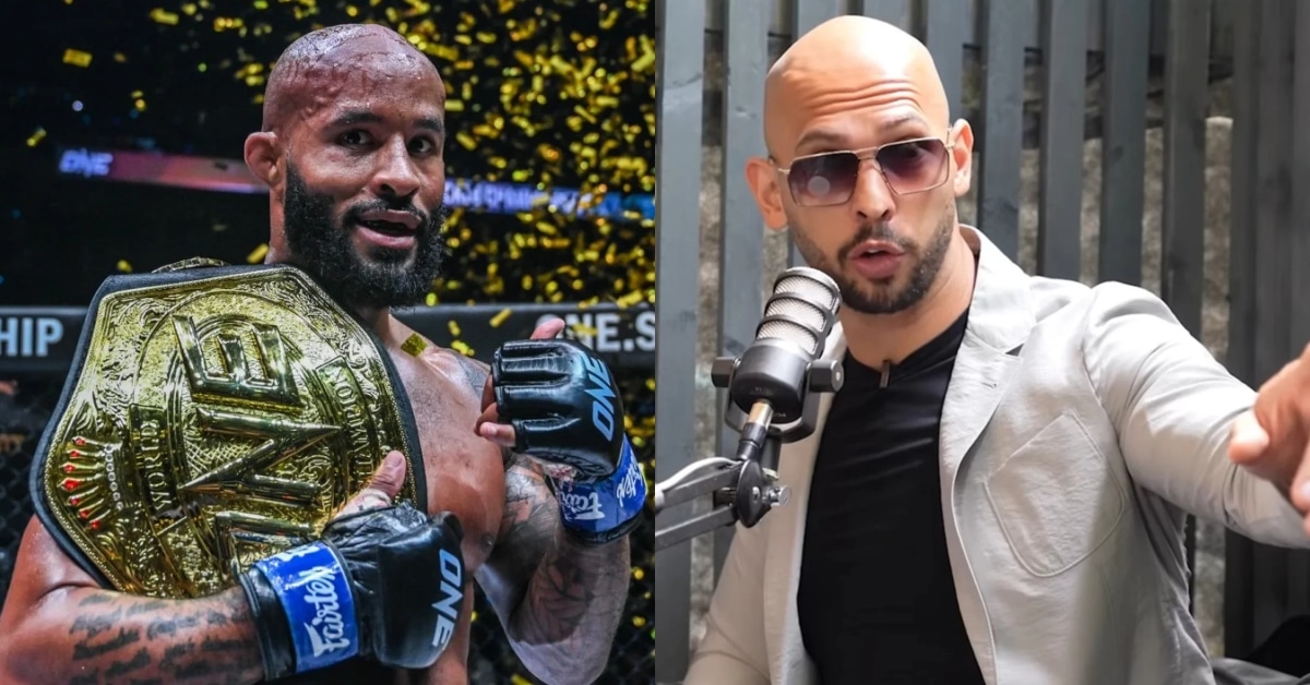 ONE champion Demetrious Johnson breaks down Andrew Tate's fighting ability in sparring footage: 'He's legit' 1 Demetrious Johnson Andrew Tate