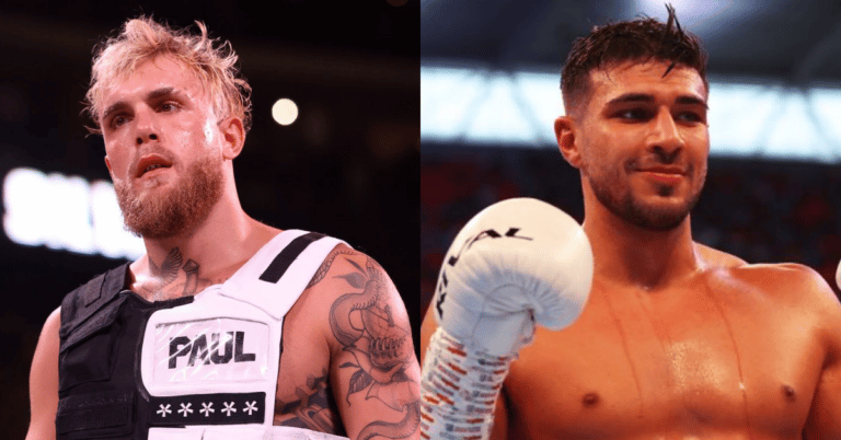 Jake Paul offers to secure long awaited Tommy Fury fight on hostile territory in Manchester this year