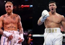 Jake Paul Tommy Fury Boxing