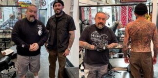 Marlon Vera back tattoo UFC