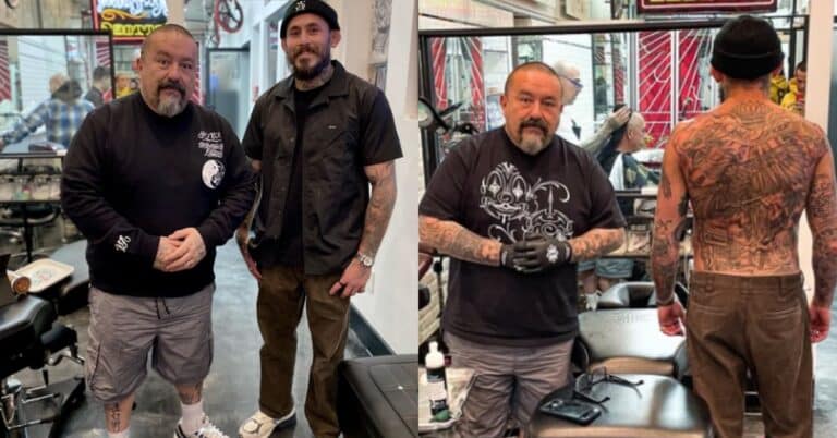 Photo – Marlon Vera inks new back tattoo ahead of UFC Vegas 69 headliner with Cory Sandhagen