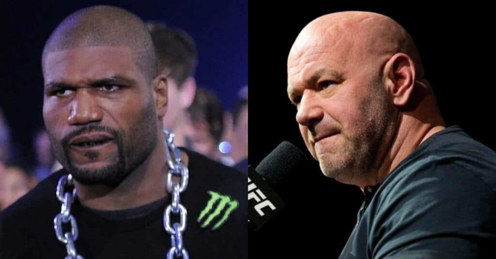 Rampage Jackson Dana White UFC