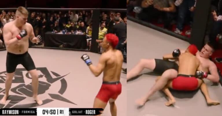 Watch | MMA flyweight defeats heavyweight giant in viral video