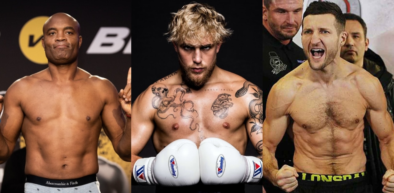 Jake Paul , Carl Froch , Anderson Silva