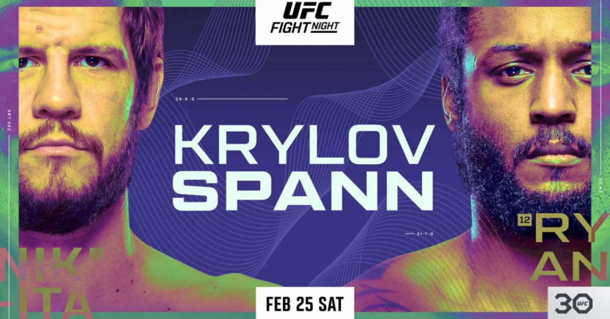 UFC Fight Night: Krylov vs. Spann - Best Bets 1 UFC Vegas 70