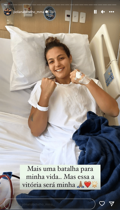 Former UFC fighter Poliana Botelho diagnosed with cancer: "One more battle for my life. But this victory will be mine.” 2 111