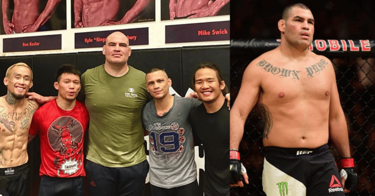 Cain Velasquez back in training at the AKA gym