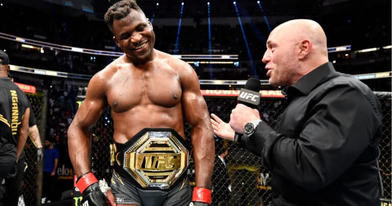 Joe Rogan is hopeful Francis Ngannou will return to the UFC: “Please don’t sign an exclusive contract.”