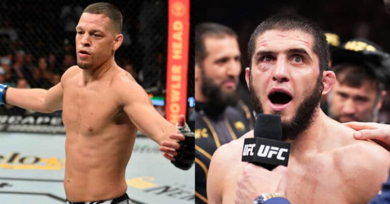 Nate Diaz reacts to UFC 284 main event: “Islam got his ass whooped.”
