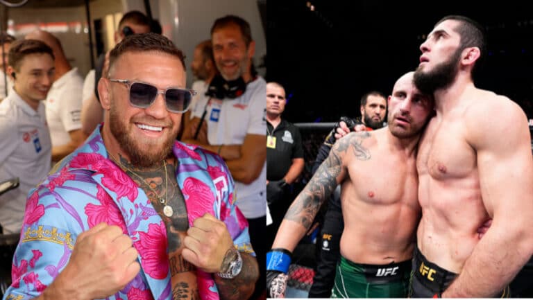 Conor McGregor laughs at Islam Makhachev’s and Alex Volkanovski’s performances at UFC 284